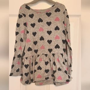 Heart long sleeve tee